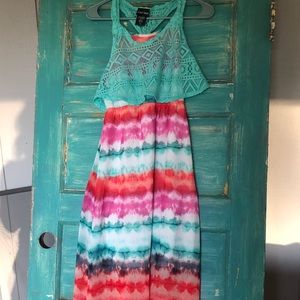 Girls Long Dress multicolor